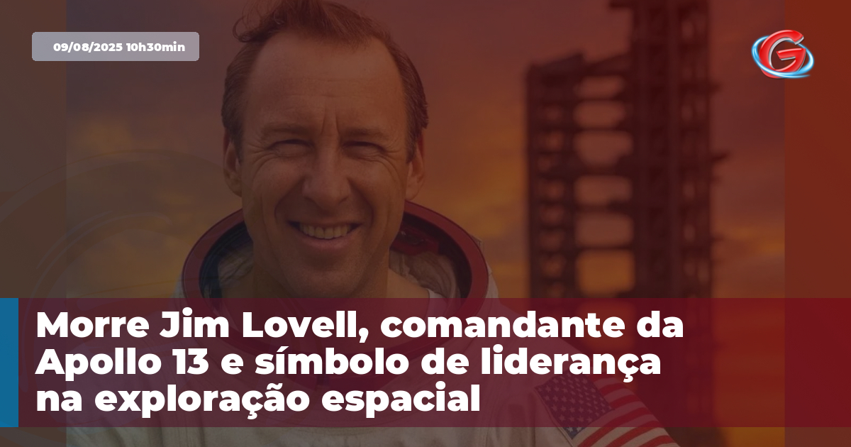 Morre Jim Lovell, comandante da Apollo 13 e símbolo de liderança na ...