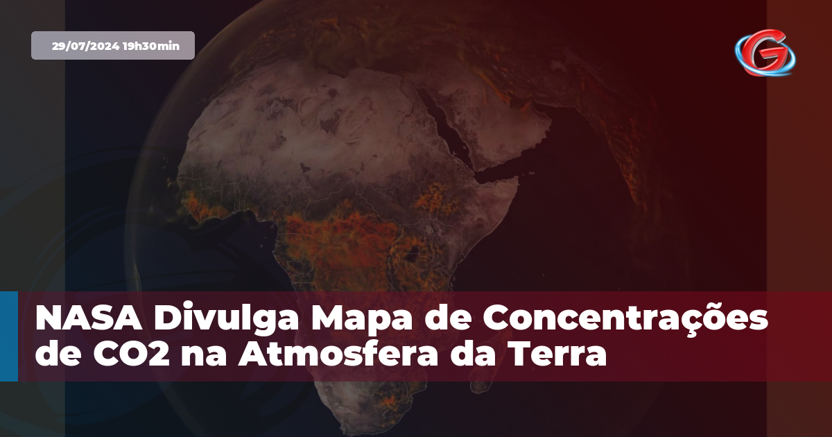 NASA Releases Map of Carbon Dioxide Concentrations in Earth’s Atmosphere