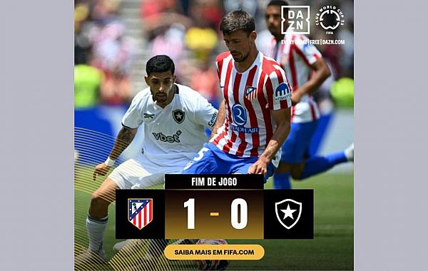 Botafogo perde, mas avança para oitavas da Copa do Mundo de Clubes