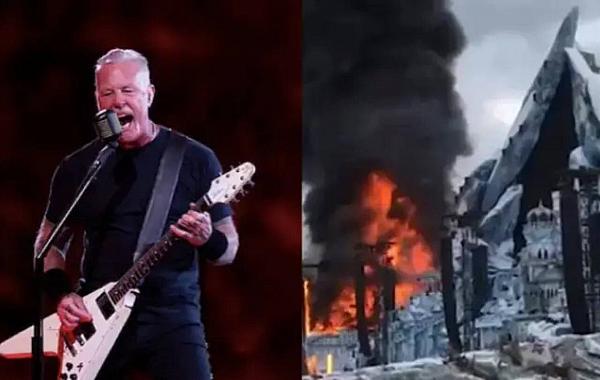Metallica salva o Tomorrowland: banda empresta sua estrutura após incêndio no palco principal