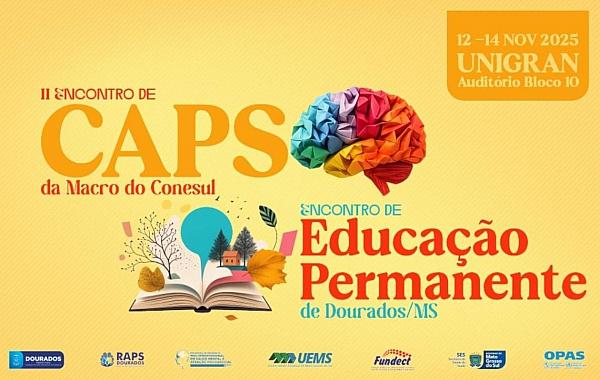 Prefeitura abre inscrição para encontros de Educação Permanente e CAPS da Região do Conesul