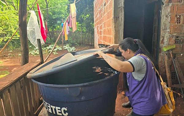 Mutirão contra chikungunya encontra 171 focos do mosquito no 1º dia de ação nas aldeias