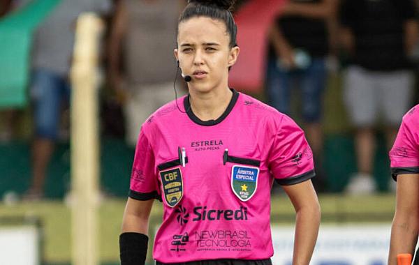 Árbitra de MS apita jogo do Brasileirão Série A neste sábado