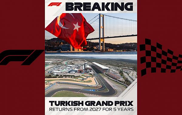Fórmula 1 anuncia retorno do GP da Turquia ao calendário a partir de 2027