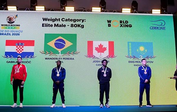 Brasil conquista dois vice-campeonatos na etapa de abertura da Copa do Mundo de Boxe