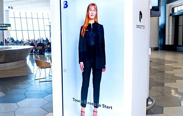 Aeroporto de Nova York testa holograma com inteligência artificial para orientar passageiros