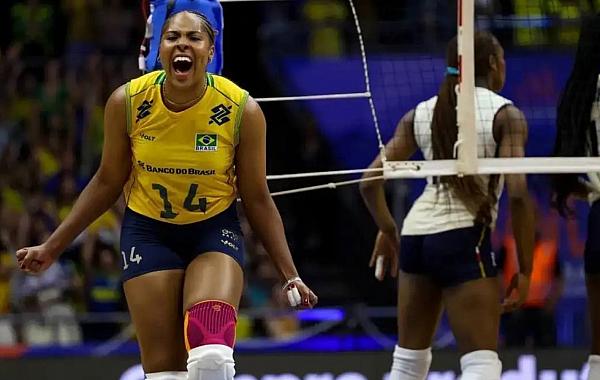 Vôlei - Brasil sofre, mas bate Itália por 3 sets a 2 na Liga das Nações