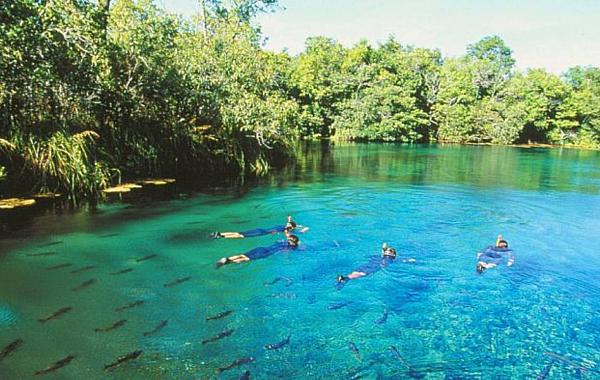 Bonito ganha reforço na proteção ambiental com obra de saneamento que protege o Rio Formoso
