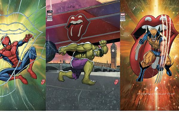 Rolling Stones e Marvel se unem em projeto especial ligado ao novo álbum da banda