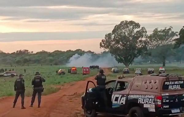 Polícia confronta indígenas que buscam retomar território no Mato Grosso do Sul