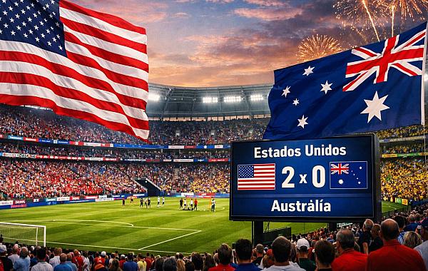 Estados Unidos superam a Austrália e asseguram lugar nas oitavas de final
