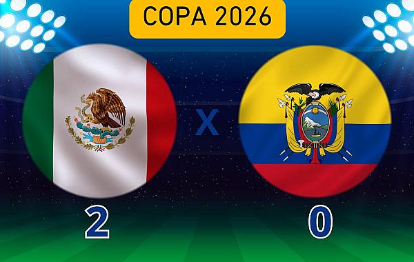 México bate Equador e avança às oitavas de final da Copa