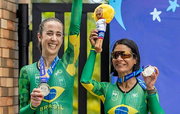 Estrela do atletismo é pódio nos Jogos Parasul-Americanos no ciclismo