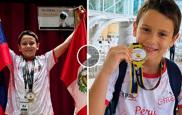 Peru conquista medalha de ouro nas Olimpíadas Matemáticas Copernicus em Singapura