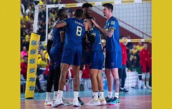 Seleção B masculina de vôlei do Brasil supera o Chile novamente e mantém 100% de aproveitamento em amistosos