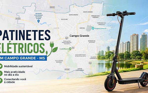 Empresa inicia operações de patinetes elétricos com 200 pontos na capital