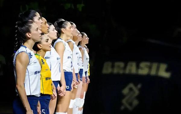 Brasil perde por 3 a 0 para Tailândia na Liga das Nações de Vôlei