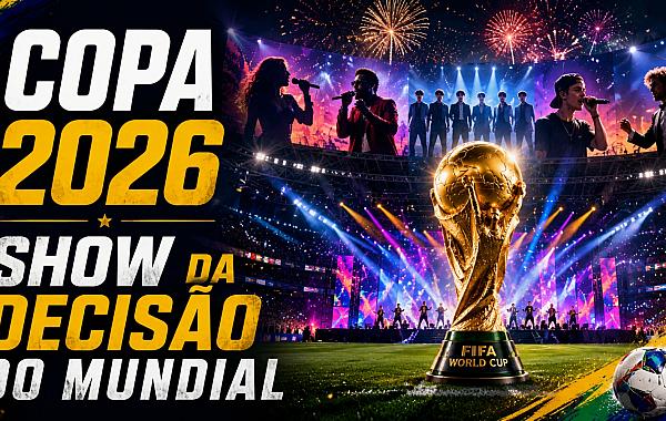 Show na decisão do Mundial pode estender pausa entre os tempos