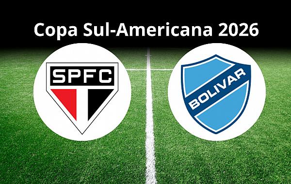 São Paulo e Bolívar se enfrentam nesta terça-feira (18) pela Copa Sul-Americana