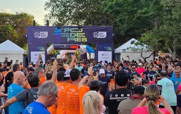 Corrida dos Poderes abre inscrições gratuitas nesta terça-feira em MS