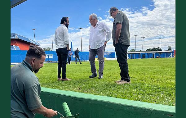 FFMS apresenta melhorias no Estádio Jacques da Luz e reforça estrutura para atletas e torcedores